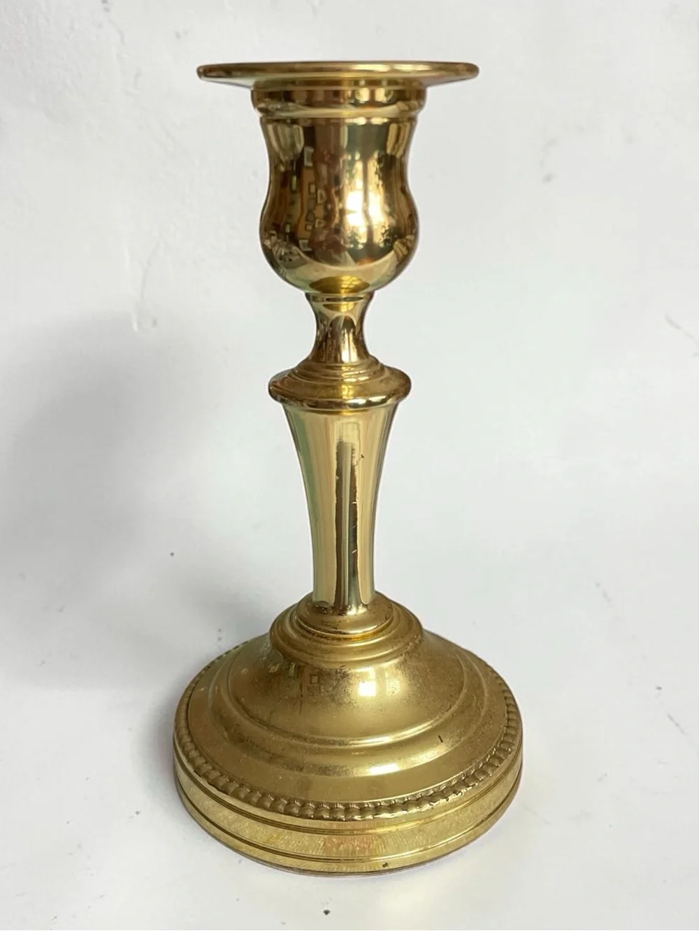 Baldwin Brass candlestick, Smithsonian licensed, historical reproductions